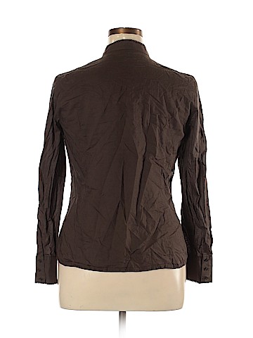 Ann Taylor LOFT Long Sleeve Button-Down Shirt (view 2)