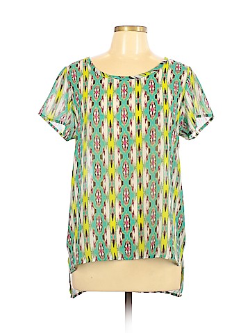 Lily White Short Sleeve Blouse (view 1)