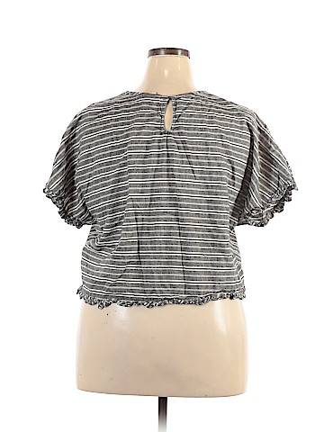 A New Day Short Sleeve Blouse (view 2)