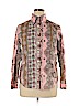 Jones New York Signature 100% Cotton Pink Long Sleeve Button-Down Shirt Size XL - photo 1