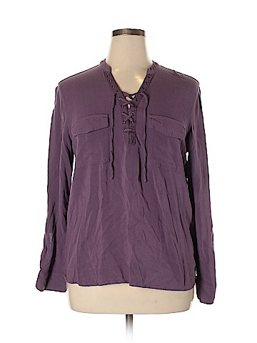 Rock & Republic Long Sleeve Blouse (view 1)