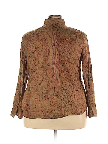 Lauren by Ralph Lauren Long Sleeve Button-Down Shirt (view 2)