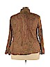 Lauren by Ralph Lauren 100% Cotton Brown Long Sleeve Button-Down Shirt Size 3X - photo 2