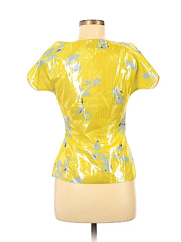 Tanya Taylor Short Sleeve Silk Top (view 2)