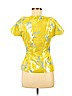 Tanya Taylor Yellow Short Sleeve Silk Top Size 2 - photo 2
