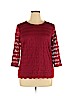 CB Red 3/4 Sleeve Top Size XL - photo 1