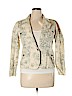 Faded Glory 100% Cotton Ivory Blazer Size 14 - photo 1