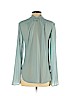 Theyskens' Theory 100% Polyester Blue Long Sleeve Blouse Size S - photo 2