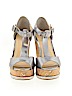 Lauren by Ralph Lauren Silver Heels Size 7 1/2 - photo 2