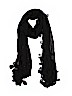 Badgley Mischka 100% Polyester Solid Black Scarf One size - photo 1