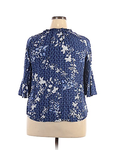 Ellos 3/4 Sleeve Blouse (view 2)