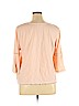 Style&Co 100% Cotton Pink 3/4 Sleeve Top Size XL - photo 2