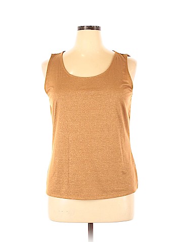 pink & chartreuse Sleeveless Top (view 1)