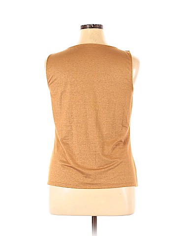 pink & chartreuse Sleeveless Top (view 2)