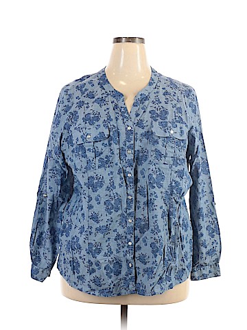 Blair Long Sleeve Button-Down Shirt (view 1)