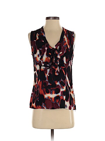 Classiques Entier Sleeveless Silk Top (view 1)