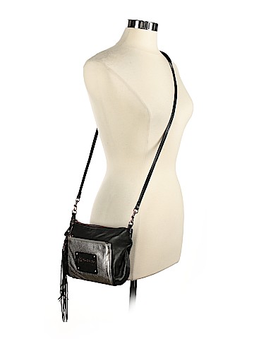 B Makowsky Leather Crossbody Bag (view 2)