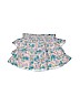 Justice 100% Polyester Floral Blue Skort Size 7 - photo 1