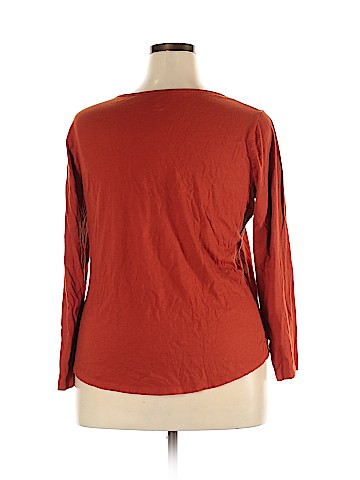 DressBarn Long Sleeve T-Shirt (view 2)