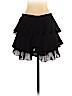 Zara 100% Polyester Black Casual Skirt Size XS - photo 2