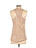 Eyeshadow Tan Sleeveless Top Size S - photo 2