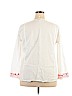 Assorted Brands 100% Cotton White Long Sleeve Blouse Size 2X - photo 2