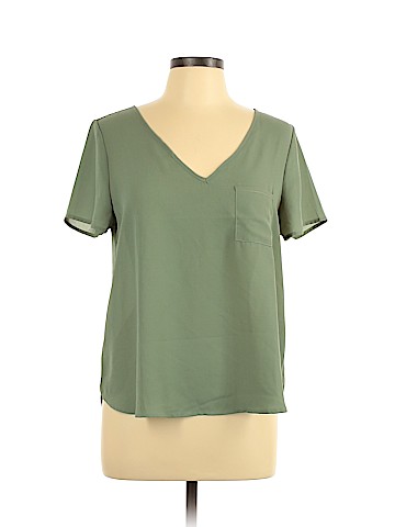 Lily White Short Sleeve Blouse (view 1)