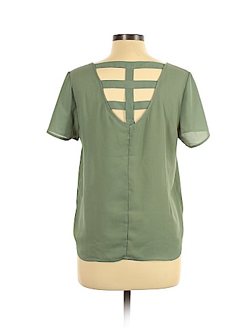 Lily White Short Sleeve Blouse (view 2)