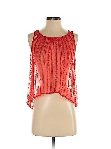 Tt Collection Sleeveless Silk Top (view 1)