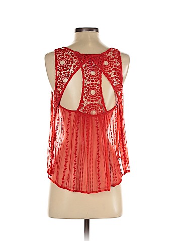 Tt Collection Sleeveless Silk Top (view 2)