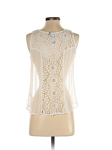 Tt Collection Sleeveless Silk Top (view 2)