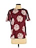 Ann Taylor 100% Polyester Burgundy Short Sleeve Blouse Size S (petite) - photo 1