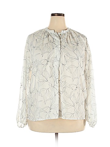 A New Day Long Sleeve Blouse (view 1)