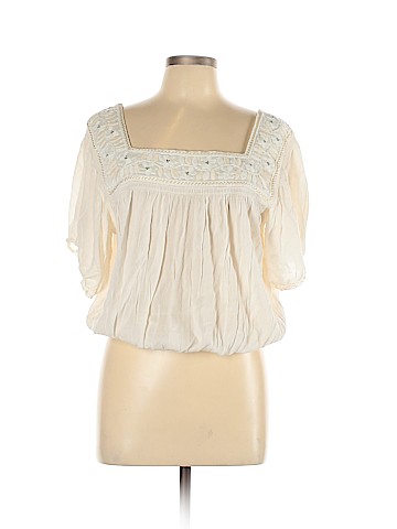 American Eagle Outfitters Short Sleeve Blouse (view 1)