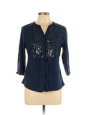 Style&Co 3/4 Sleeve Blouse (view 1)