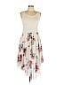 rue21 100% Polyester Ivory Casual Dress Size L - photo 1