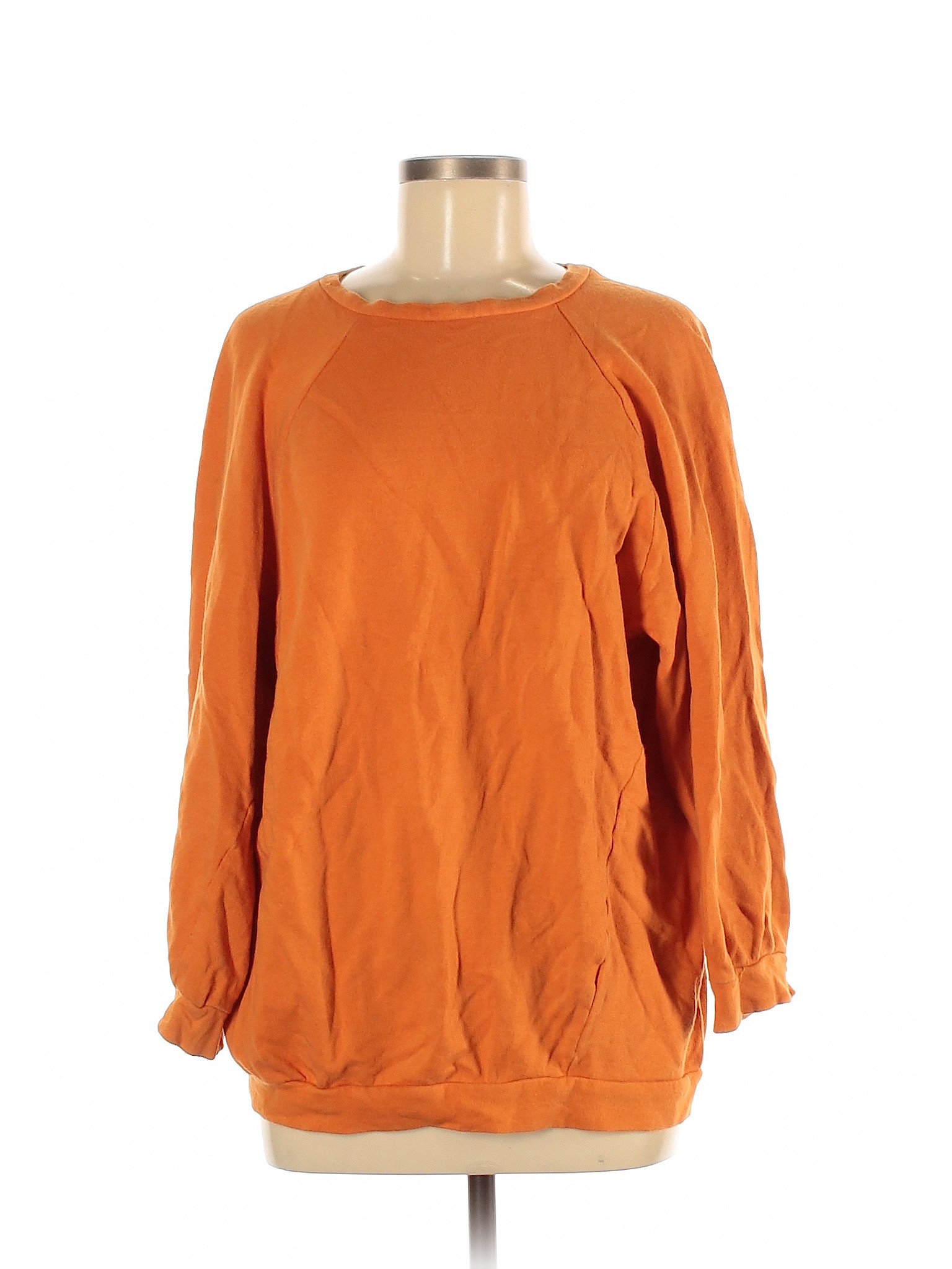 zara orange sweatshirt