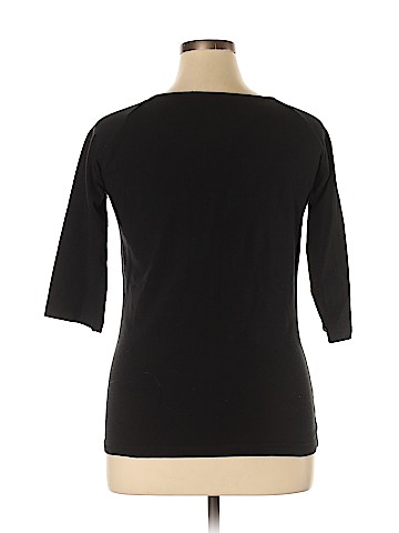 Hanes Signature Collection 3/4 Sleeve Top (view 2)