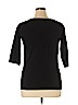 Hanes Signature Collection Black 3/4 Sleeve Top Size XL - photo 2