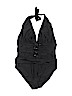Bleu Rod Beattie Black One Piece Swimsuit Size 14 - photo 1