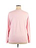Lord & Taylor 100% Merino Wool Pink Wool Pullover Sweater Size 3X - photo 2