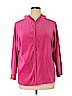 Just My Size Pink Zip Up Hoodie Size 16 - photo 1
