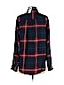 Hollister Red Long Sleeve Button-Down Shirt Size S - photo 2