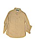 REI 100% Nylon Tan Long Sleeve Button-Down Shirt Size M (kids) - photo 1