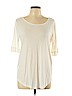 Forever 21 100% Rayon Ivory 3/4 Sleeve Top Size L - photo 1