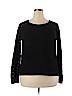Ann Taylor LOFT Black Pullover Sweater Size XL - photo 1