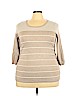 Avenue Tan Pullover Sweater Size 18 - 20 Plus - photo 1