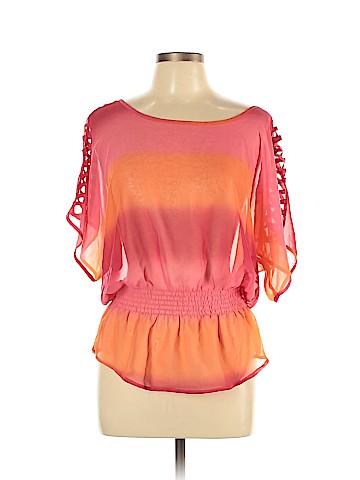 American Rag Cie Short Sleeve Blouse (view 1)