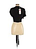 Wildfox 100% Viscose Black Short Sleeve Blouse Size Lg (3 or L) - photo 2