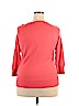 525 America Pink 3/4 Sleeve Top Size XL - photo 2
